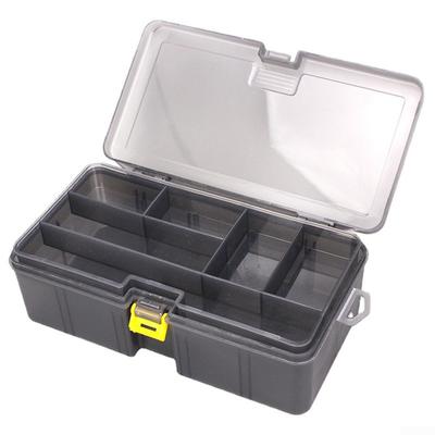 Accessories Lure Tackle Box Adjustable Double Layer