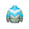 Li Ning Down Jackets Men's Blue Stand Collar Thickened Other AYMQ591-2