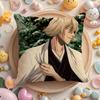 Epc B-Bleach Kisuke U-Urahara Cushion Cover Plush Fabric Soft Double-Sided Printed Sofa Warm Winter Home Gift Pillow Cover