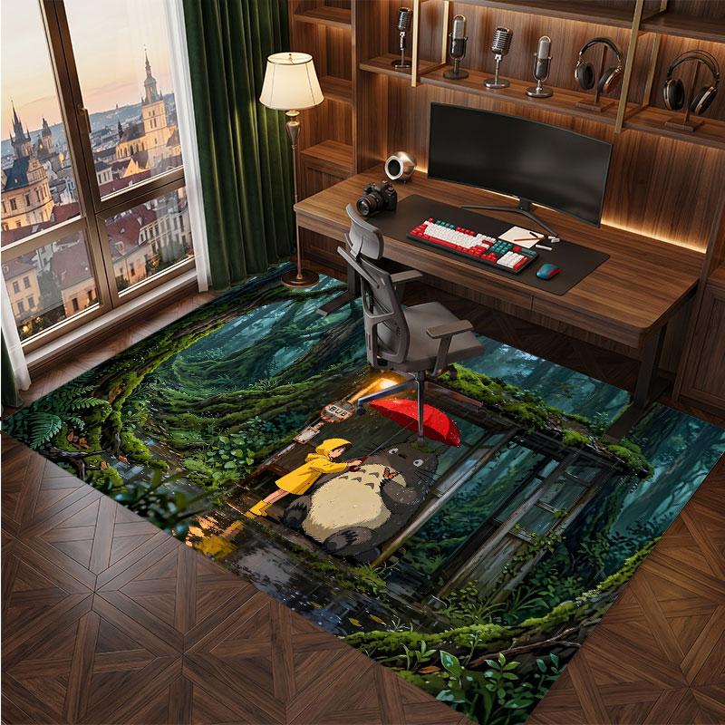 My Neighbor Totoro Rug Soft Thick Non Slip Floor Carpet for Bedroom Living Room Home Decor