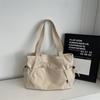 Water-Resistant Nylon Tote Bag for Women – Lightweight and Durable Everyday Shoulder Bag with Multiple Pockets