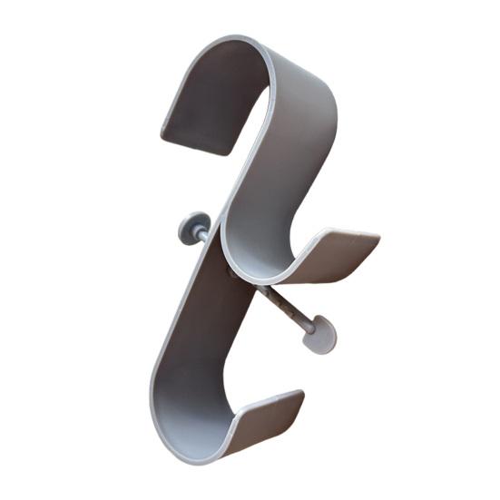 

Pool Hooks Adjustable Swimming Pool Bracket Hanger Drill-Free Installation Durable Multifunctional Storage Hook for Poles