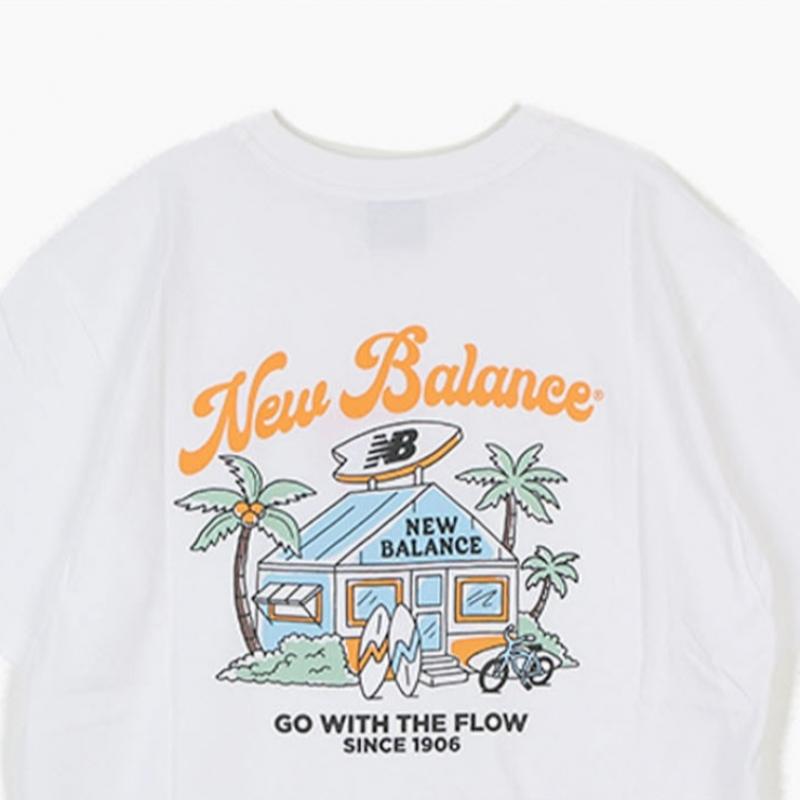 New Balance Tee Rqk Nbnefco243 10 Uni Nb Boy Board Shop Short Sleeve Tee  S