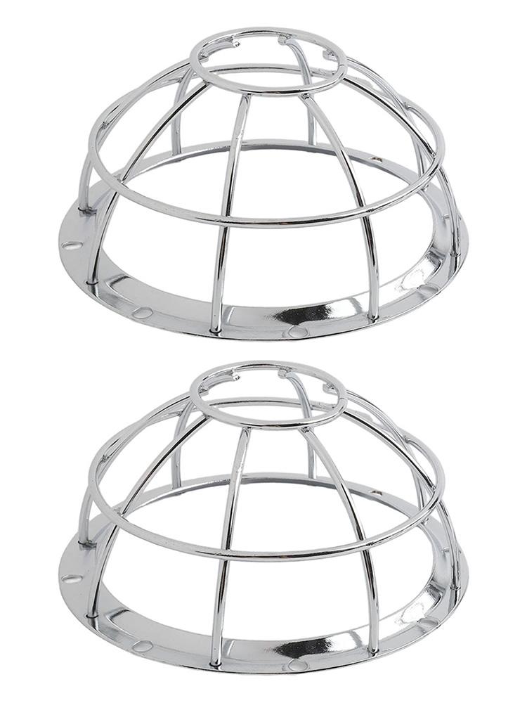 Convenient Iron Smoke Detector Cage Bracket with Effortless Installation