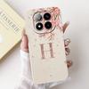 For Redmi Note 14 Pro Plus 5G Case Fashion A-Z Letters Luxury Flowers Shockproof Silicone Cover For Redmi Note 14 Pro+ 5G Funda