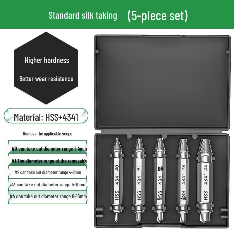 

Ржавая проволока и сломанный экстрактор винтов со скользкими зубьями и обратной резьбой