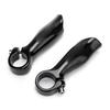   Handlebar Ends, Aluminum Alloy Handlebar Ends for and On Road, Ergonomic Design, Sy To Install, Fits 22.2mm Handlebars