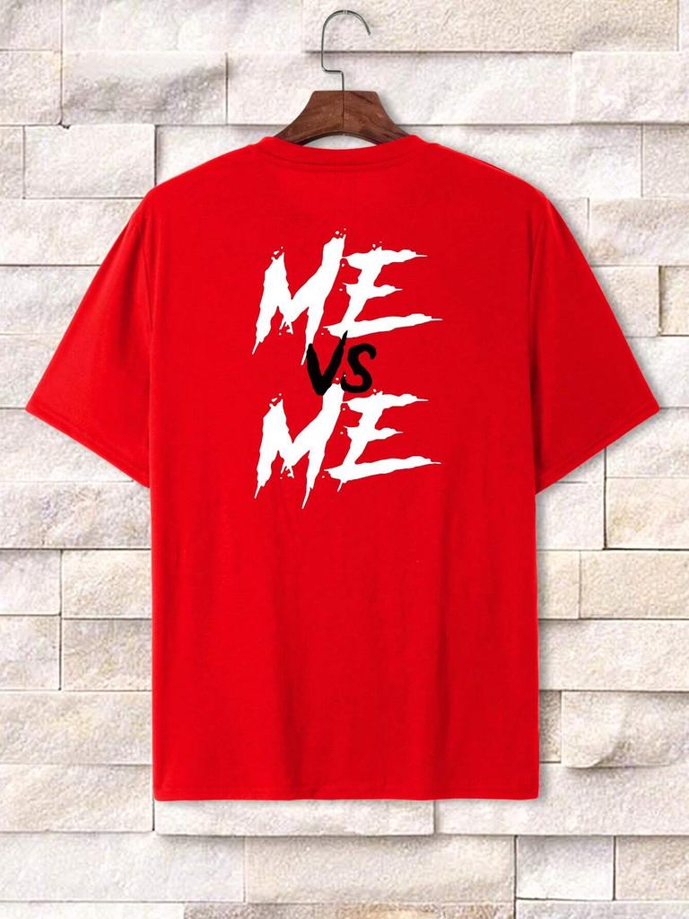 Já vs Já Pánské Bavlněné Tričko Luxusní Značka Móda Nadměrná Velikost Top Ležérní Krátký Rukáv Streetwear Klasický Potisk Novinka Tričko S-4XL