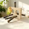 Detachable Parrot Parrot Perch Natural Bird Stand Perch For Parakeet Budgie Cockatoos