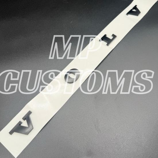 Matte Black Volvo Letters Fits VOLVO S90 V90 XC40 XC60 XC90 V40 V60 S60