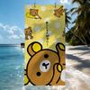 Cute R-Rilakkuma Towel Beach Towel Travel Lightweight Skin Friendly for Pool Beach Camping Cruise Summer