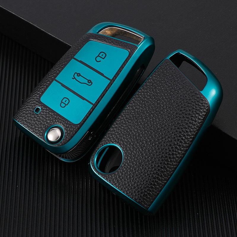 

Volkswagen Passat 2017 TPU Folding Remote Key Protective Shell