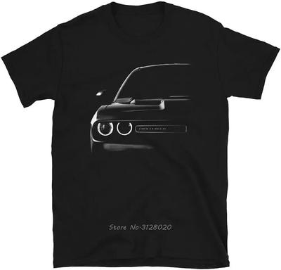 Classica Muscle Car Americana Challenger Auto da Corsa T-shirt Girocollo Estiva Manica Corta Casual da Uomo T-shirt S-3XL t-shirt#Colore