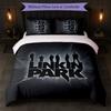 Linkin Park Print 3Pcs Bedding Set Duvet Cover With Two Pillowcases Soft Bed Linen For Household Bedroom