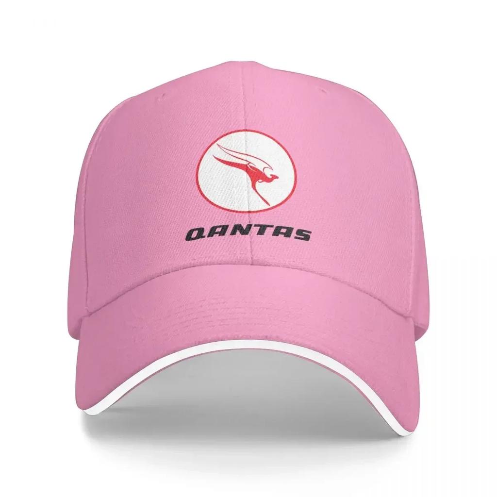 Qantas - 1968-1984 Σχέδιο/Λογότυπο Καπέλο Μπέιζμπολ Καπέλο Άνδρας Για τον Ήλιο Καπέλο Ηλίου μαύρο Καπέλο Σχεδιαστή Για Άνδρες Γυναικείο