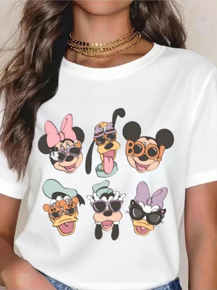 Mickey Minnie Donald Daisy Goofy Pluto TShirt Unisex 2 S