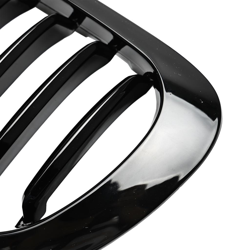 Front Fence Grill Grille Gloss Black For BMW E46 2 Doors 1999-2002 3 Series