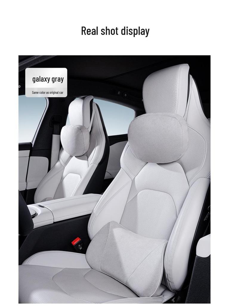 Anpassbares Xiaomi SU7YU7 Auto-Kopfstützkissen - Weiches Wildleder Nackenstütz-Zubehör