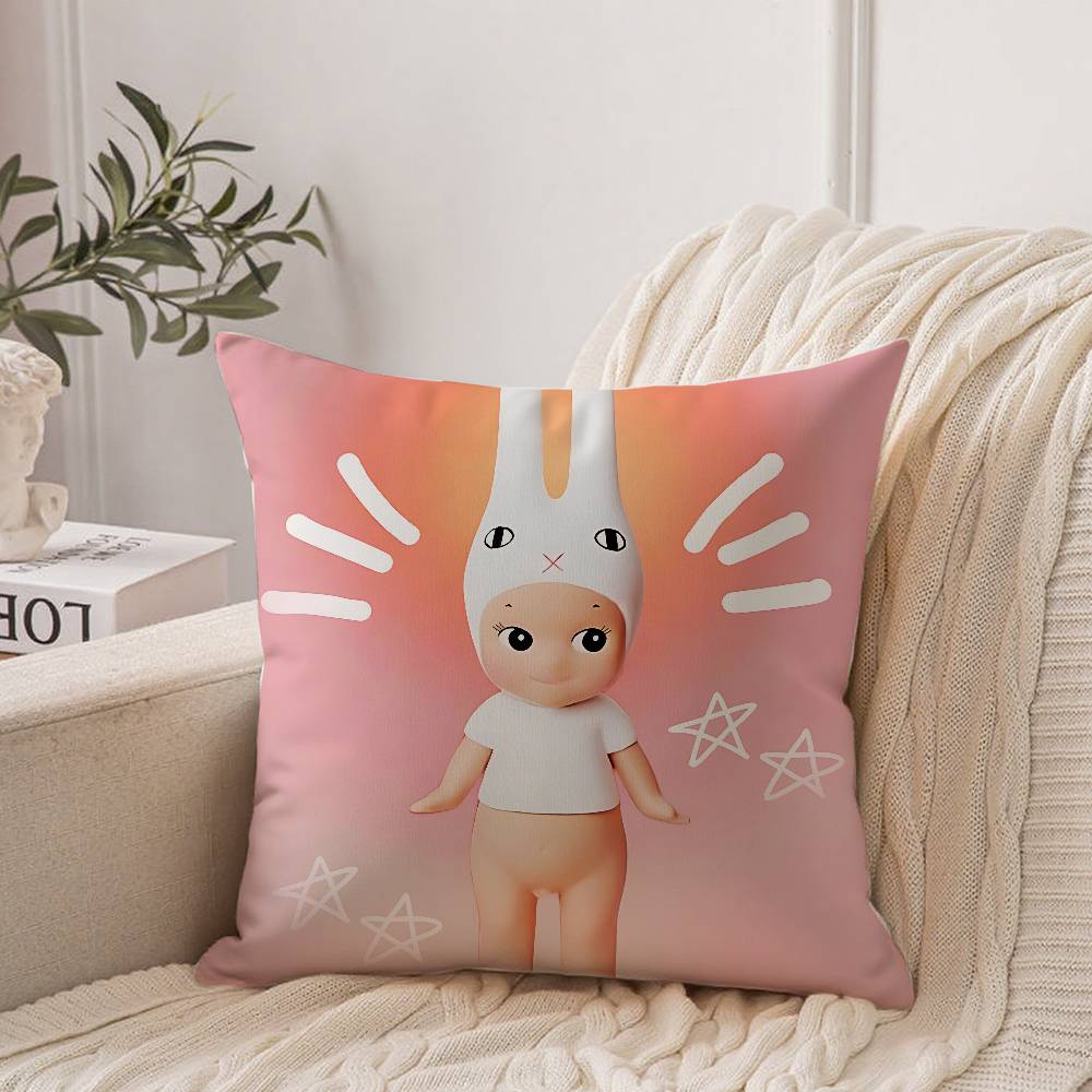 Cute E-elemental Kawaii Pillow Case Home Decor Throw For Sofa Bed Car Room Decor Gift Idea