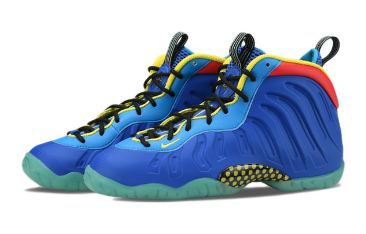 Nike Little Posite One Multi-Color Game Royal GS DQ0376-400