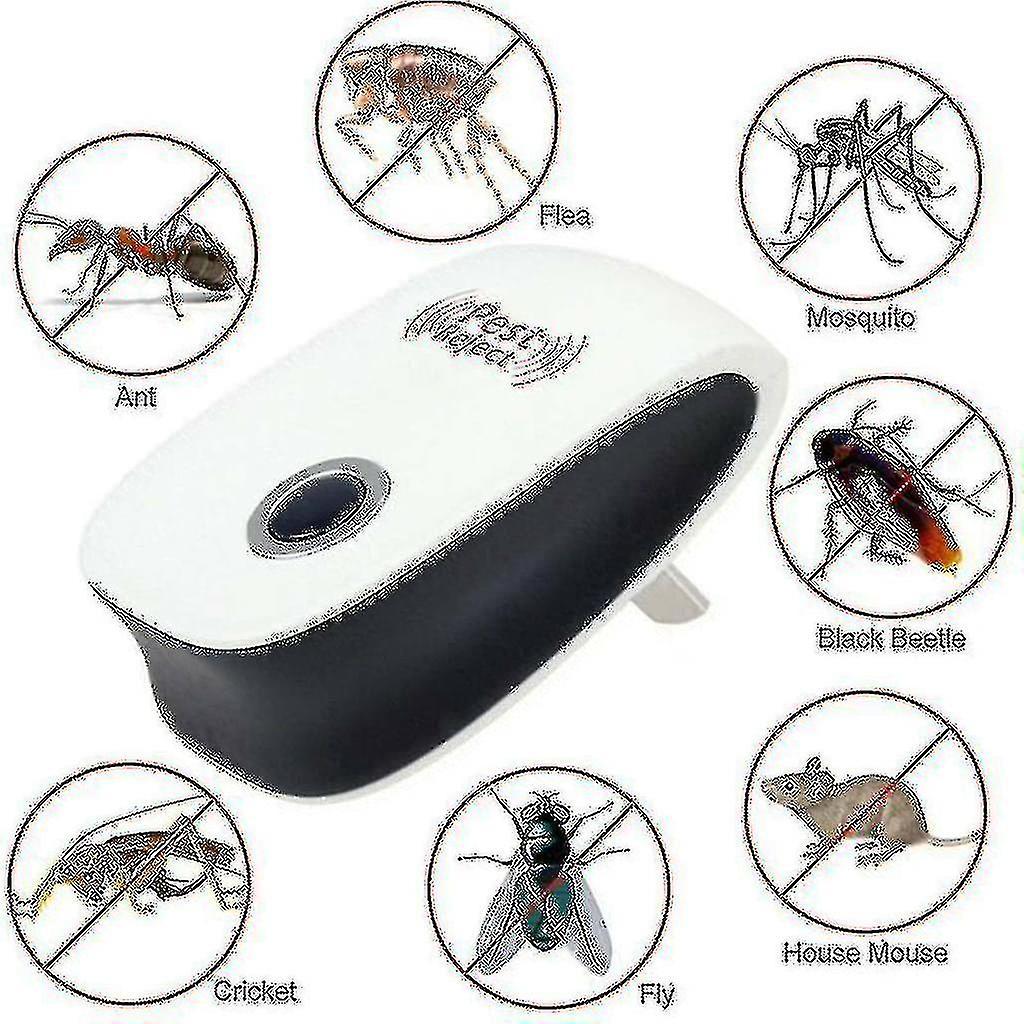 4 Pieces Against Mice Ultrasonic Pest Repellent Electronic Insect Repellent Animal Repellent By Tw