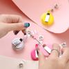 Retractable Steel Cord Pull Reel Keychains Spring Buckle Clasp Wire Rope Key Ring Recoil ID Card Holder Key Chain Multiple Tools