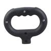 Camping Garden Black Trolley Pull Handle Fixed Buckle Part Socket Gardening Outdoor Activity Camping Trolley Handle