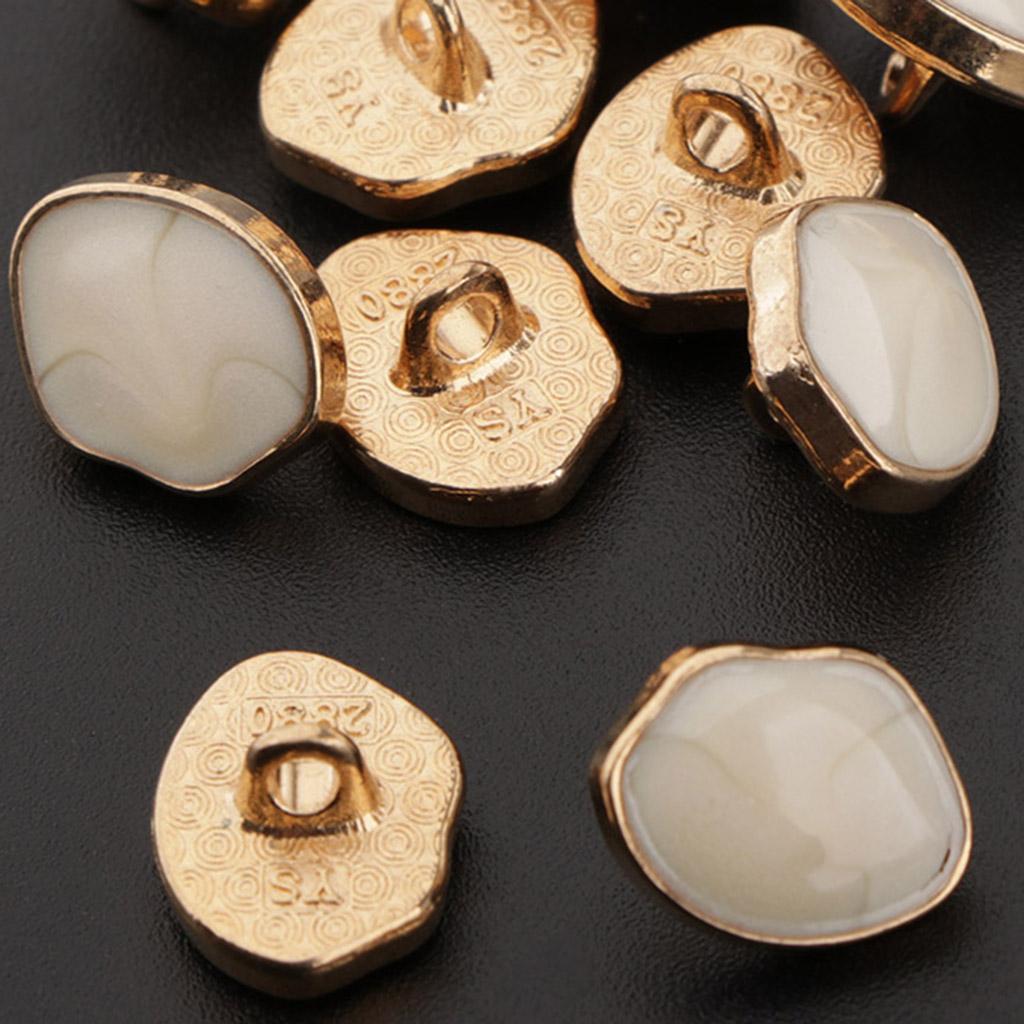 Metall Marmor Emaille Schaftknöpfe 12mm Flache Rückseite Knöpfe für Puppenkleidung Verzierungen Schmuck Knopf Bastelzubehör