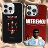 Rap W-WerenoiES Phone Case For IPhone 17 16 15 14 13 12 11 Pro Max Plus Color Silver Cover