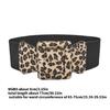 Adjustable Wide Waist Belt Unique Wild Look for Female Outfits Trendy Clothing Accessories Elastic Waistband