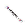 4 szt. Naklejki z emblematami samochodowymi Naklejki na lusterka wsteczne i wycieraczki Akcesoria do Nissan GTR NISMO Qashqai Patrol X-trail Tiida Navara Sylph