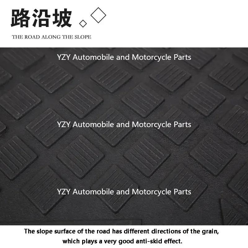 40*60*22cm Plastic PVC Road Slope Ramp Pad Portable Car Step Uphill Triangle Mat Curb Rubber
