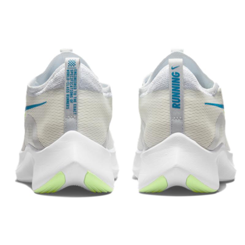 Nike Zoom Fly 4 'Hvit Imperial Blue Lime Glow' Sneakers casual CT2392-100