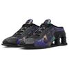 Nike Womens Shox Mule MR4 'Eggplant' (women's sizes) Black / Eggplant / Metallic Silver Casual Shoes DQ2401 003