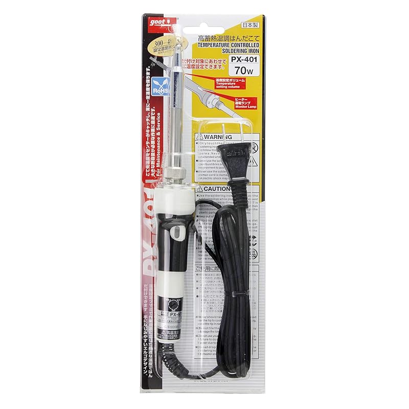 Taiyo Electric Industry (goot) High Heat Storage Temperature Control Soldering Iron PX-401 Made in Japan