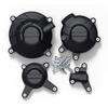 Black Engine Guard Protection Cover Set For Yamaha Mt-09 Xsr900 Fz09 2014-2020