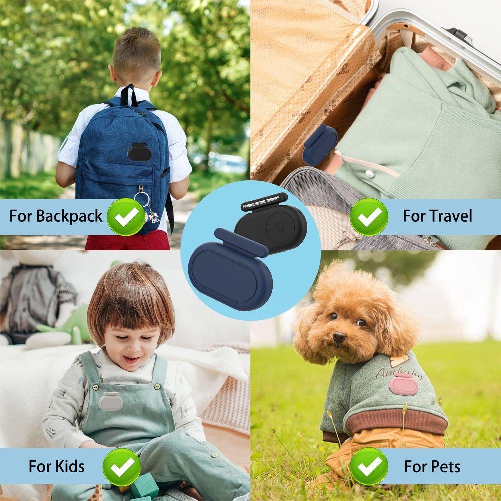Tracker Protector Hidden Silicone Holder Silicone Hidden Pin for Samsung Galaxy SmartTag 2