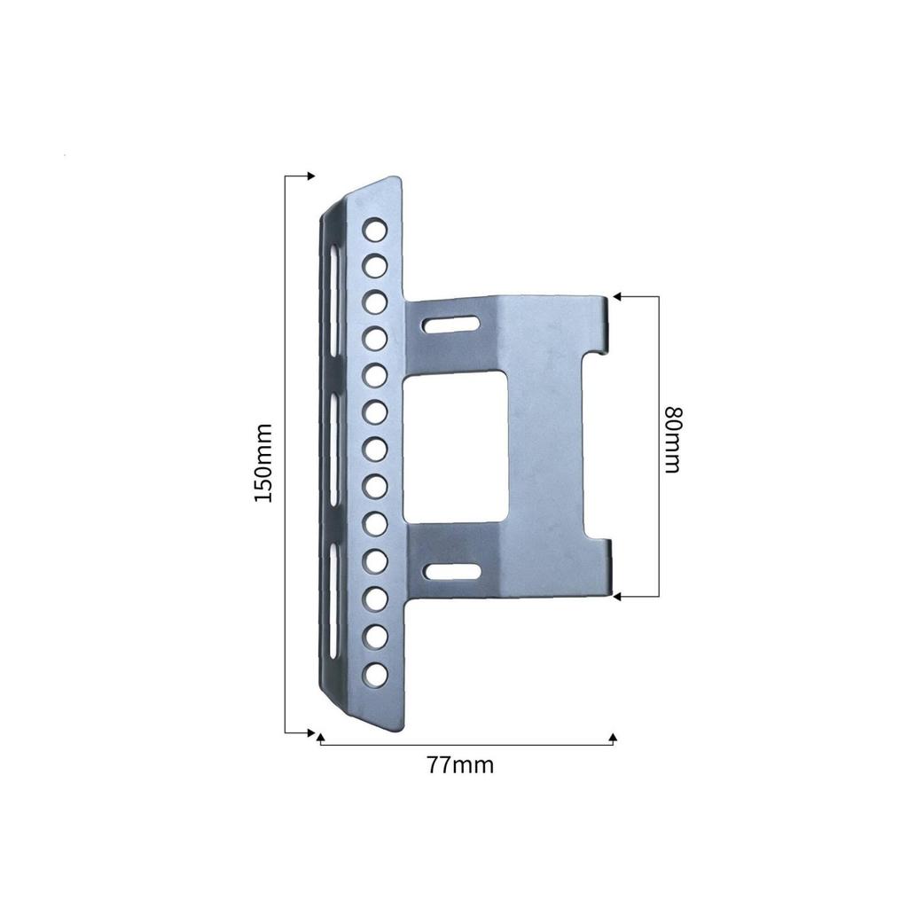 W373 Side Step Plates SCX10 Slotted for Trail Driving
