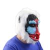 Full Face Chimpanzee Mask Breathable Latex Chimpanzee Mask For Men Women Cosplay Halloween Costume Accessories