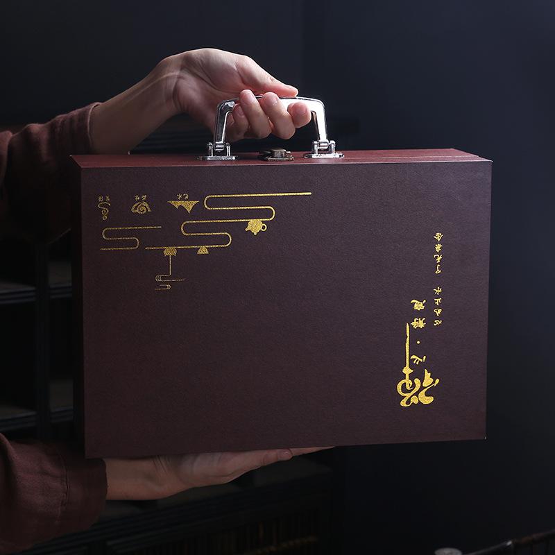 Dehua Yangzhi Jade White Porcelain Tea Set Kung Fu Tea Cup Business Event High-end Gift Box Set CustomizableLOGO