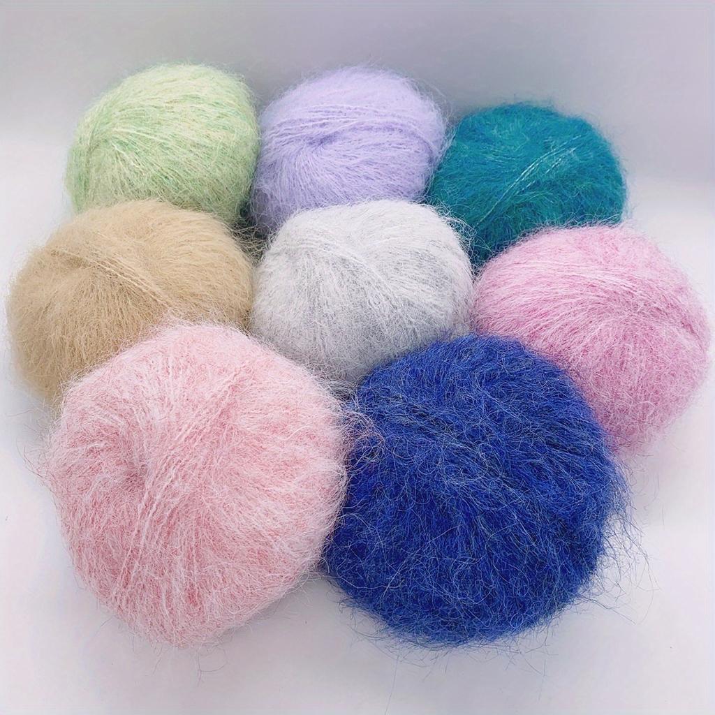 6pcs 300g/10.56oz Nylon Chunky Yarn Machine Washable Knitting Crochet Yarn Ultra Strong Amigurumi Yarn for BagsDurable Craft Yarn Supplies