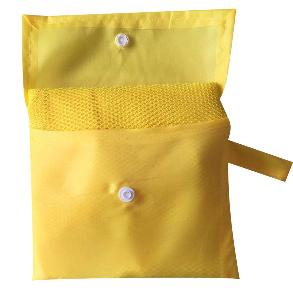 Large Capacity Mesh Beach Bag for Kids - 9 Colors, Foldable Storage for Toys & Clothes