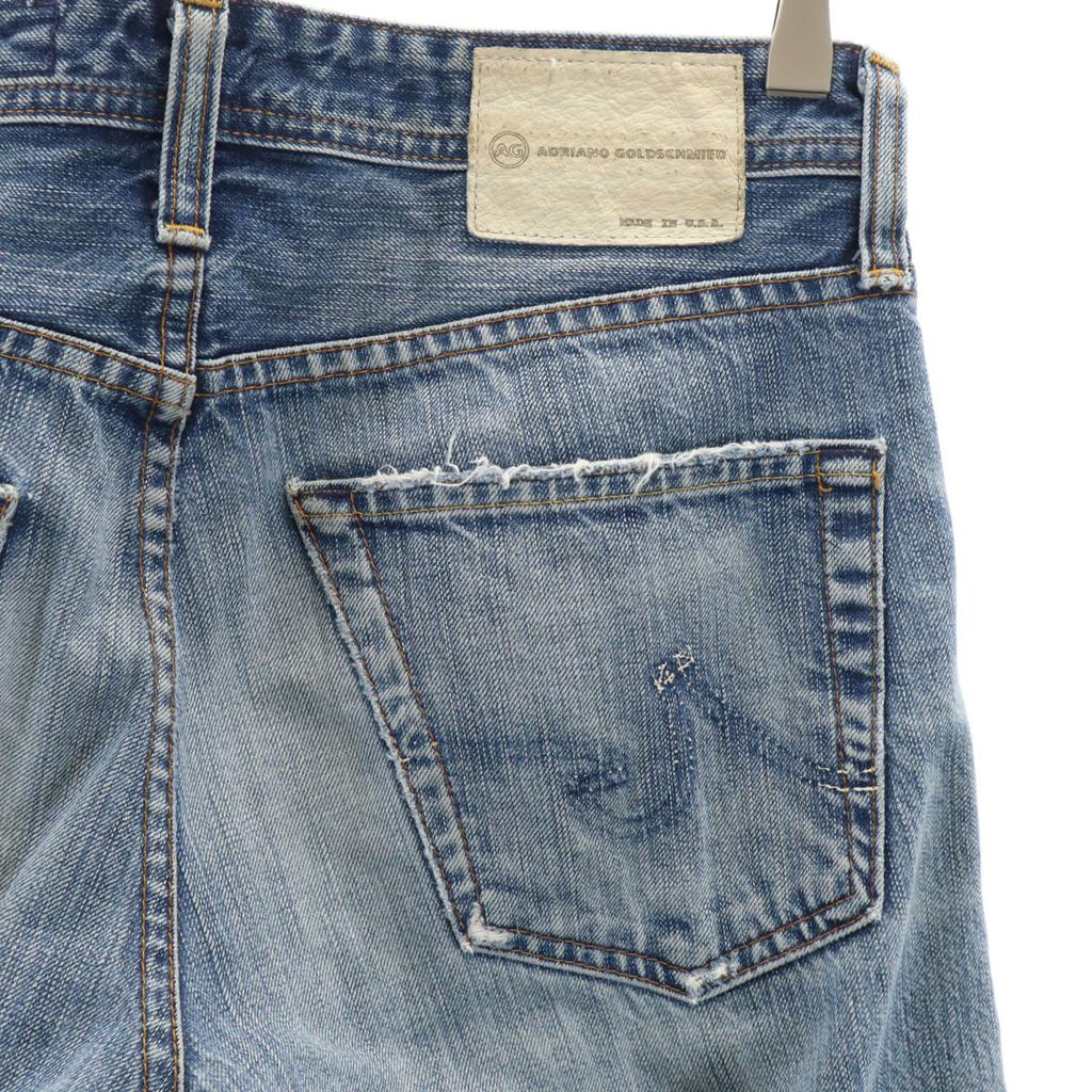 AG Made in USA Straight denim pants W29 Wash blue jeans Men's Used