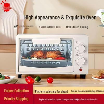 Horno Eléctrico Compacto Automático Multifunción para Hornear, Asar y Más