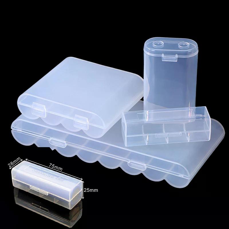 1/3PCS 1 Section/2 Section/4 Section/8 Section 21700 Battery Anti Fall Protection Box 21700 Battery PP Plastic Storage