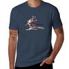 Australischer Keilschwanzadler - Aquila audax mit Känguru-Beute T-Shirt Trendiger Print Kurzarm-T-Shirt