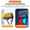 Solar Strobe Warning Lights with 129dB Alarm Wall-Mounted Infrared Motion Sensor Lamp IP65