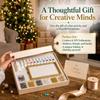 1 Set Gem Art Weihnachtsbaum Kunst-Kit DIY Feiertagsbastelset Baumdekoration Set Weihnachtsbasteln