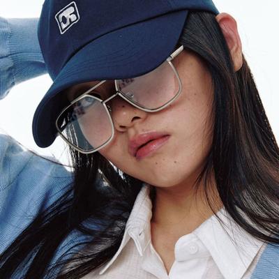CENTAUR.KR CENTAUR BOX EMBLEM BALL CAP_NAVY