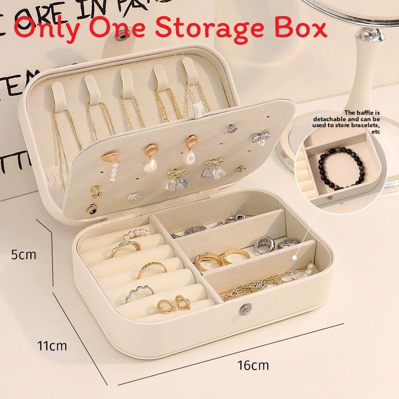 Jewelry Box Vintage Jewelry Storage Box With Multiple Compartments For Travel And Gift Use